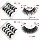 Искусственные норковые ресницы 3D, натуральные накладные ресницы, драматический объем, мягкие натуральные ресницы для макияжа, шелковые ресницы, 5 пар