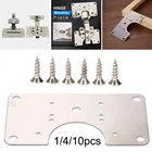 Крепежная пластина из нержавеющей стали на петли для ремонта дверей шкафов