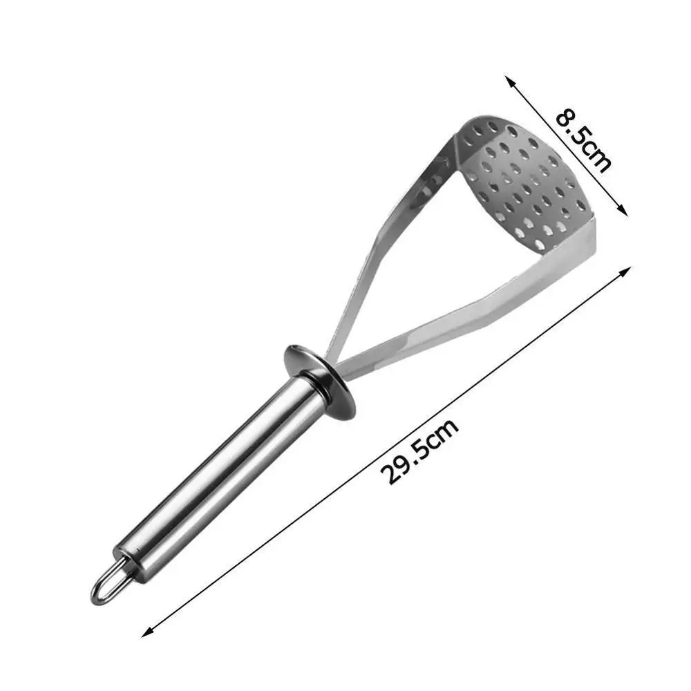 

Pressed Potato Masher Puree Juice Maker Potato Pusher Crusher Mashed Smooth Fruit Tools Potatoes G5F7