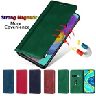 Чехол-книжка для Xiaomi Redmi Note 9, 9S, 8T, 8, 7, 6, K20 Pro Max, 10X, 8A, 6A, Mi 9T, CC9, CC9E, A3, A2 Lite, кожаный, магнитный