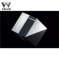 3510152025304050mm high precision k9 optical glass lens right angle prism 90 degree 90%c2%b0 total reflection measuring prism