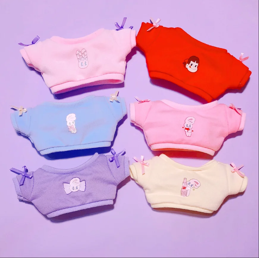 Бесплатная доставка 20 см кукольный наряд Толстовка JIMIN плюшевая кукольная одежда