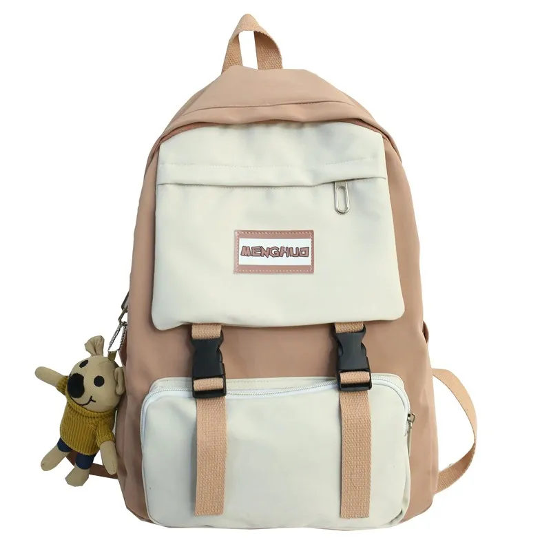 Женские рюкзаки контрастных цветов дизайнерский женский дорожный рюкзак с