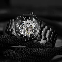 baogela design brand luxury mens watch full mechanical automatic precision steel watch mens waterproof leisure business watch