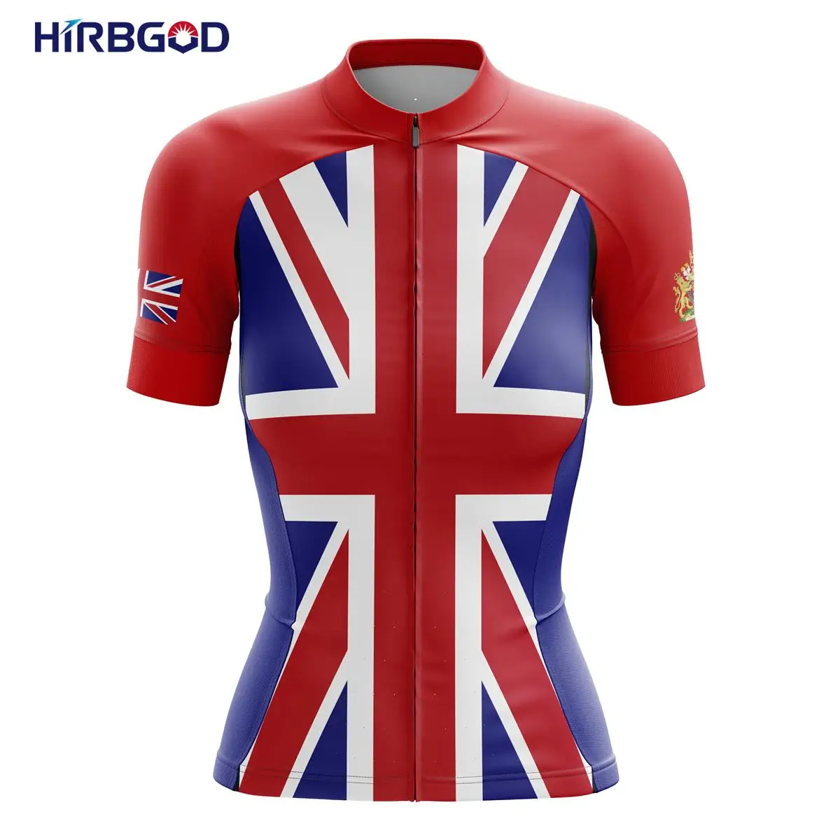 Летняя женская одежда для езды на велосипеде с короткими рукавами и британским