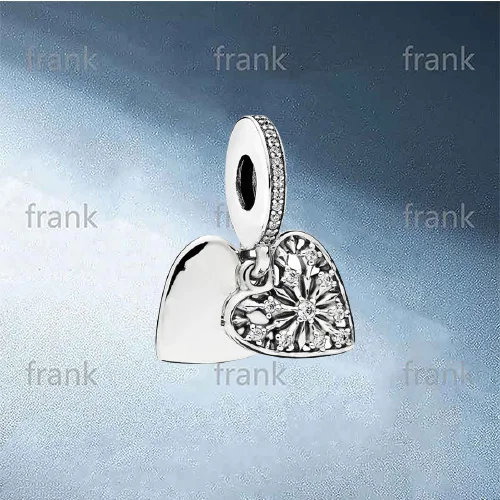

2021 New Fashion 100% 925 Sterling Silver Hollow Heart Fashion Original Jewelry Lady Party Wedding Gift 796372CZ