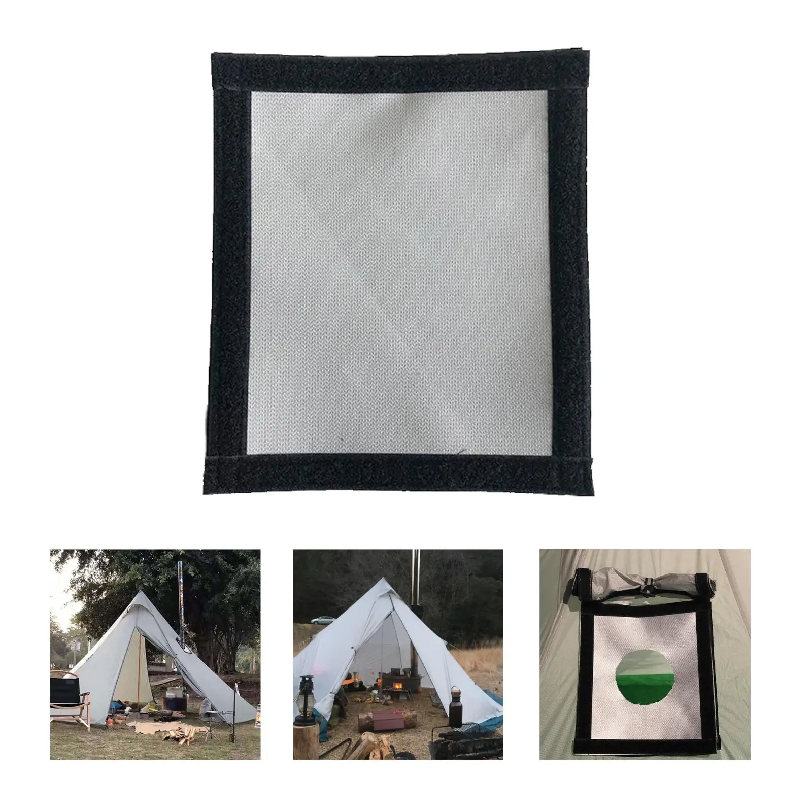 Stove Fire Pipe Ring Tent Wood Smoke Anti-scalding Prevent the from Being Burned | Спорт и развлечения