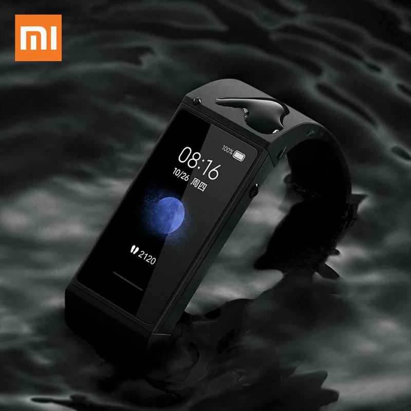 

Фитнес-браслет XIAOMI REDMI BAND, Оригинальный сенсорный экран 1,08 дюйма, водонепроницаемость 5ATM, износ приложения Xiaomi