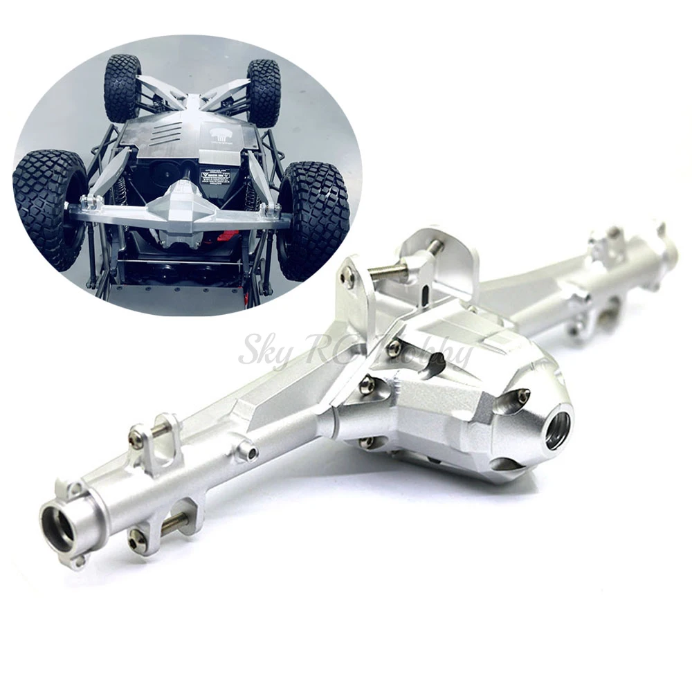 Задняя ось оболочки сборки Коробка передач Корпус CNC сплав для 1/7 TRAXXAS UDR