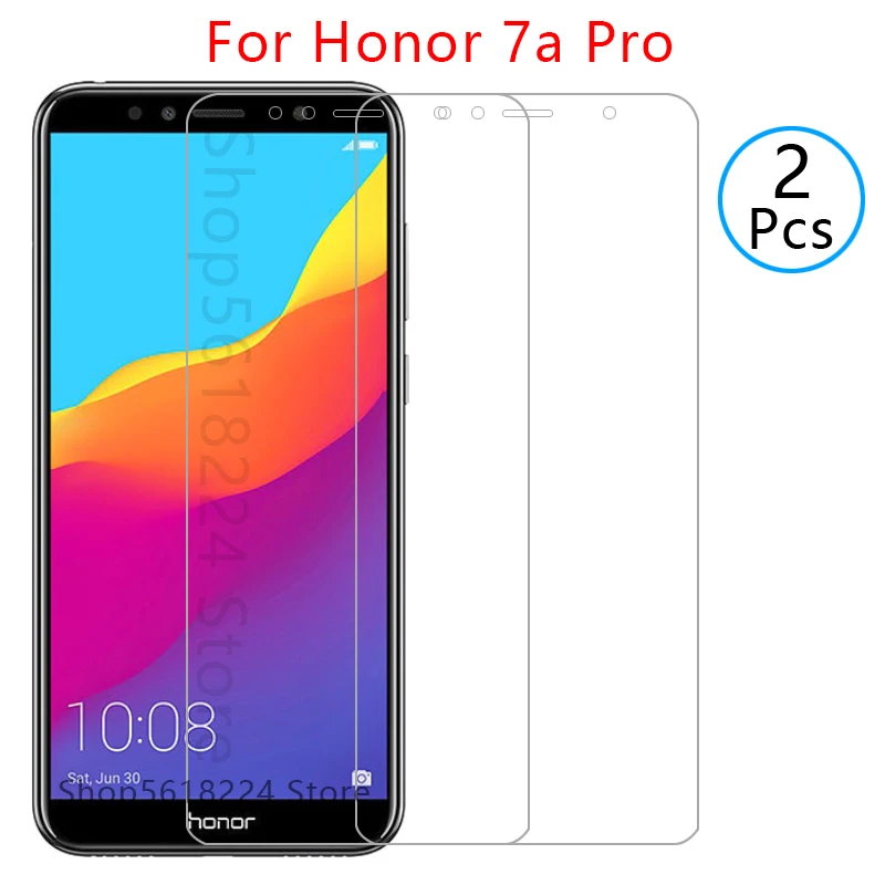 Защитное стекло на honor 7a pro закаленное для huawei honer 7apro 7 a a7 Защитная пленка экрана aum