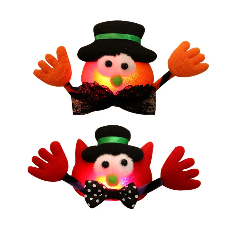 Хэллоуин неоновая булавка вечерние украшения из ткани сверкающие