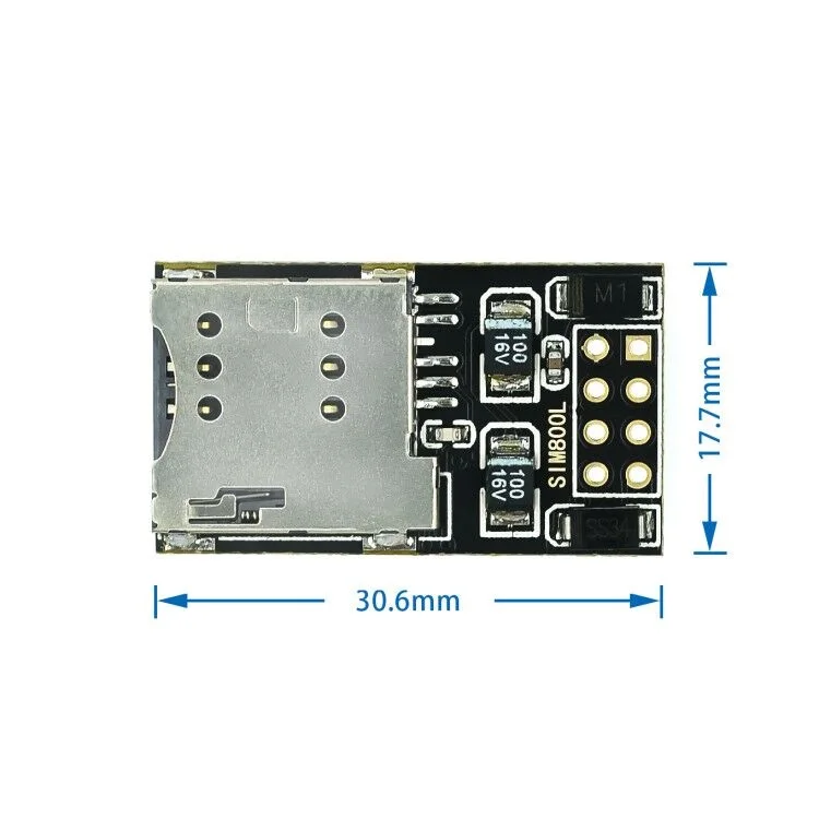 SIM800L GPRS GSM модуль карта Micro SIM Core BOard четырехдиапазонный TTL последовательный порт