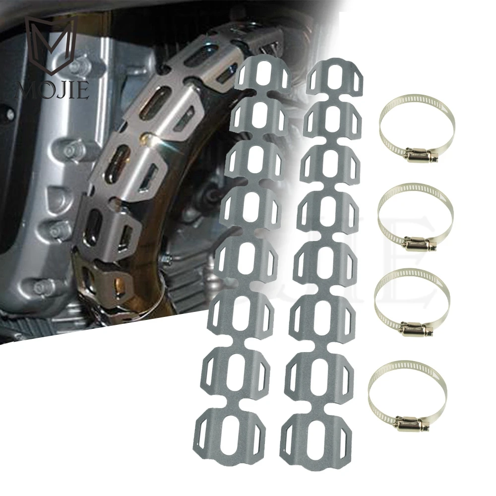 Насадка На выхлопную трубу мотоцикла тепловая защита с водяным охлаждением