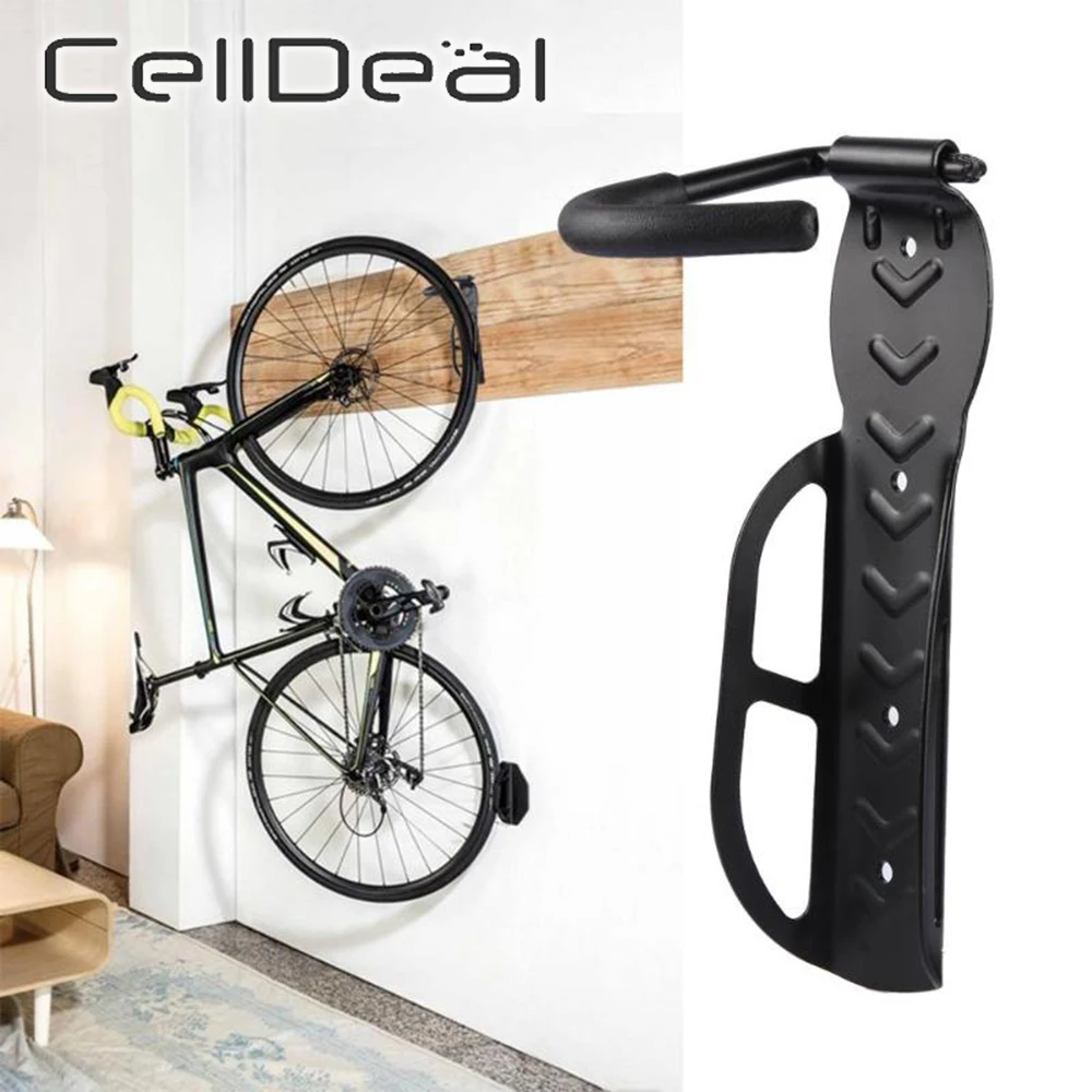 

Велосипедный спорт настенное крепление передняя стойка для MTB дорожный велосипед с фиксированной крючок 30 кг Ёмкость велосипед стояночный ...
