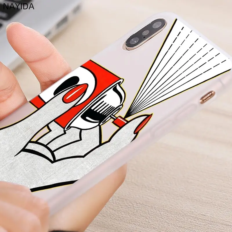 Мягкий чехол для телефона Huawei P40 30 20 Pro 10 Lite e Plus P Smart 2020 Z 2019 поп арт