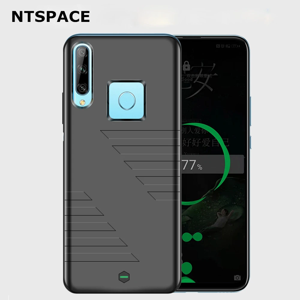 

NTSPACE 6800mAh External Battery Charger Cases For Huawei Y9 Prime 2019 Battery Case Backup Power Bank Charging Case Coque Funda