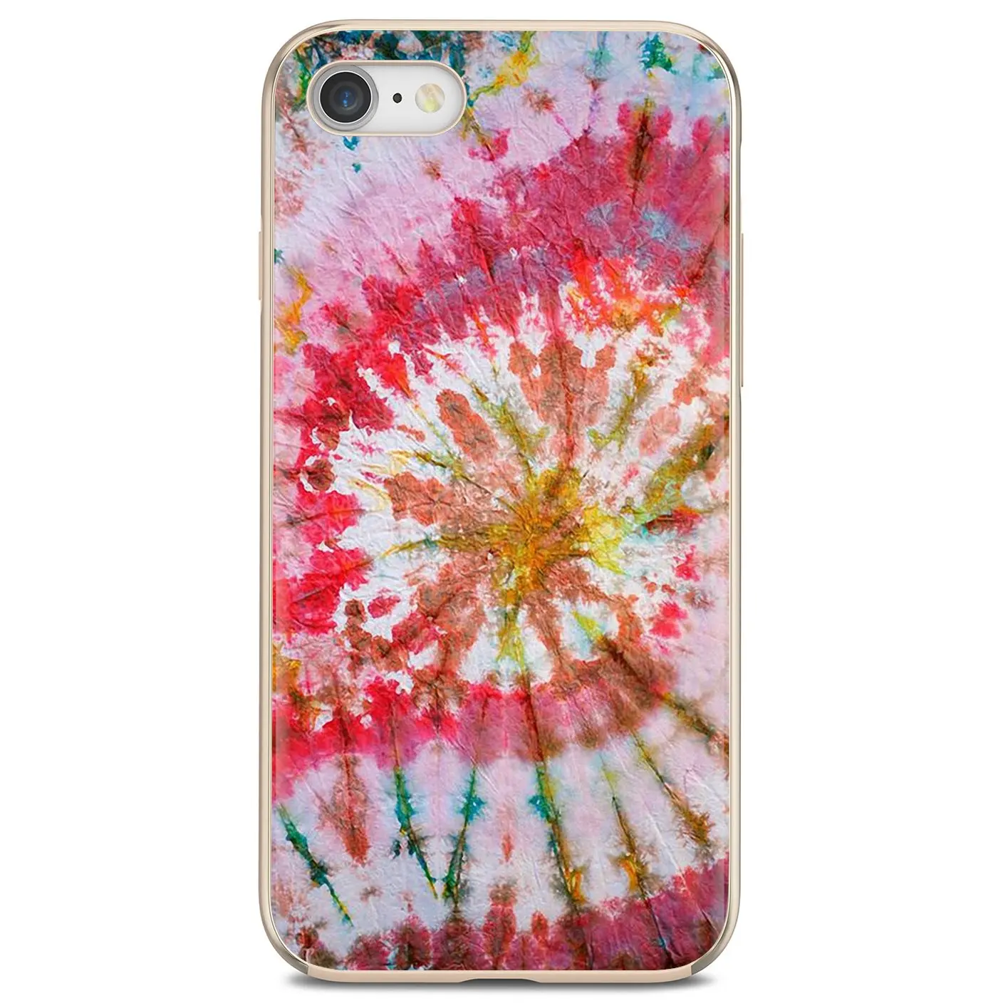 Мягкий чехол-накладка для iPhone 11 Pro 4 4S 5 5S SE 5C 6 6S 7 8X10 XR XS Plus Max iPod Touch Tye окрашенный