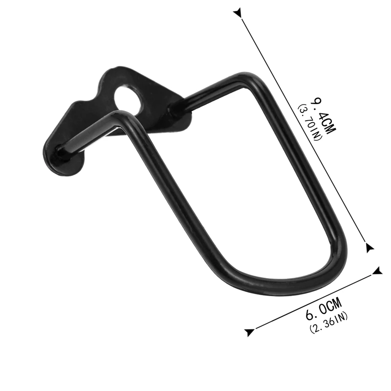 

4Pcs Bicycle Rear Derailleur Guard Steel Iron Bike Rack Protector Adjustable Cycling Rear Derailleur Chain Protective Guard