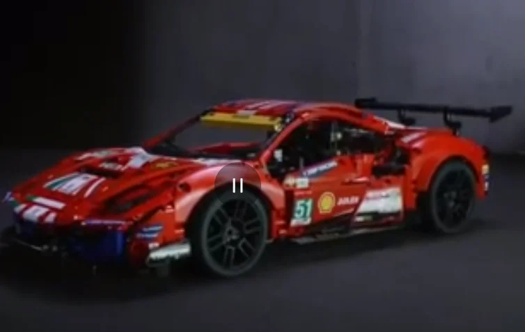 

Technic Series Super Race Car 488 GTE Model Building Blocks Bricks Educational DIY Toys Christmas gift fit 42125 Birthday Toys