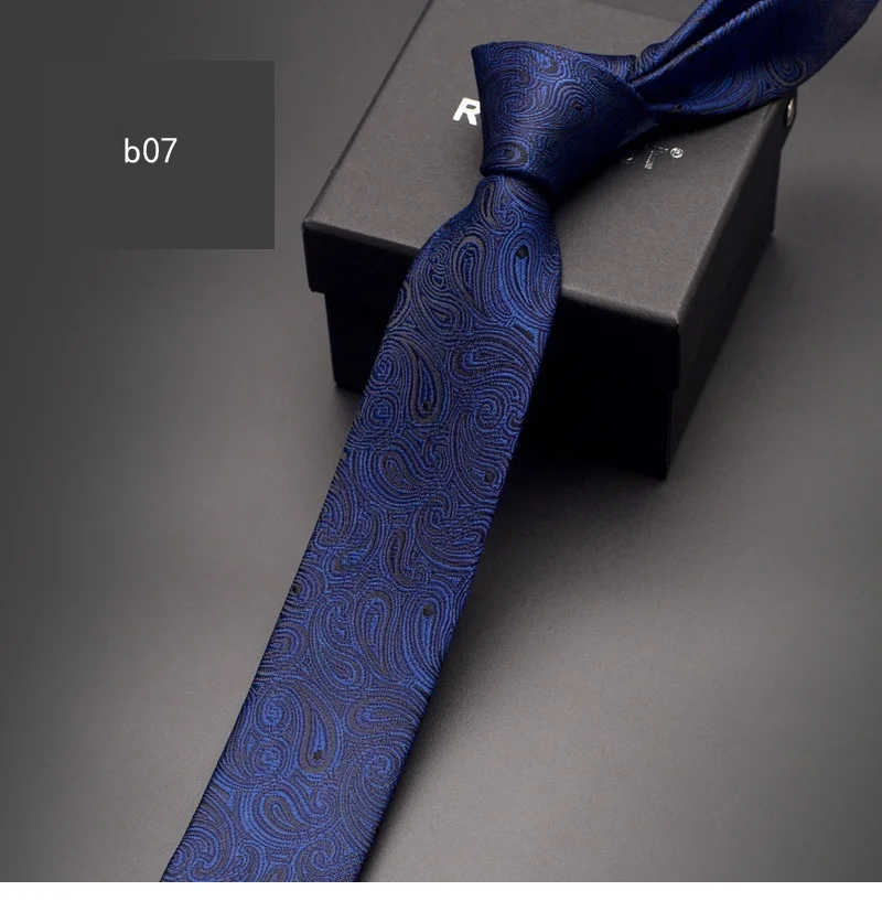 Мужской Классический Тонкий Галстук 5 см новый брендовый галстук для деловых