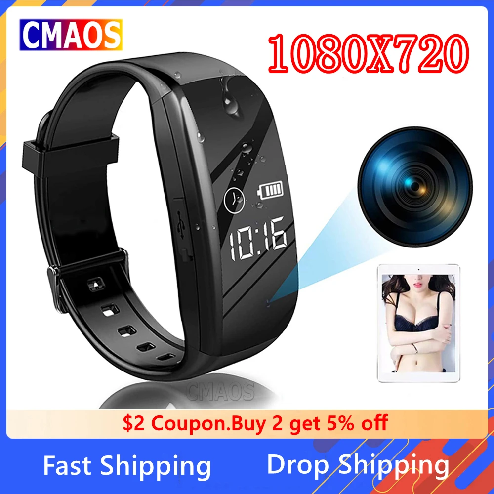 Портативный видеорегистратор 1080P мини-камера часы с камерой ночное видение