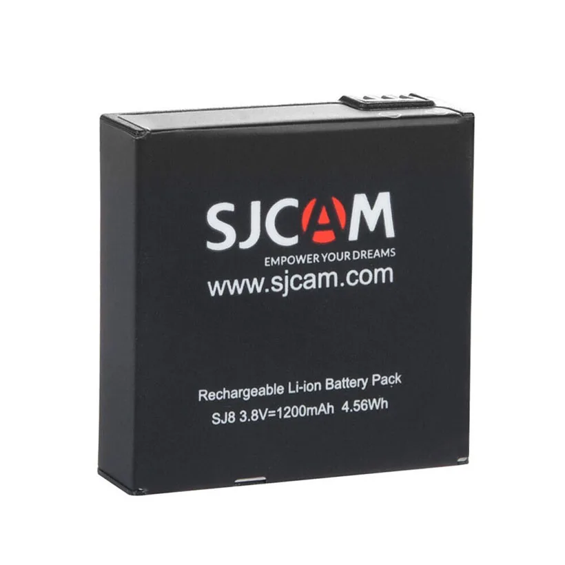 Аккумулятор SJCAM SJ8 PRO 1200 мАч 3 8 в литий-ионные батареи для Plus двойное зарядное
