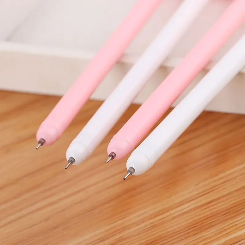 4 шт. креативная гелевая ручка Merlotte Rabbit 0 5 мм Черная инструмент для письма