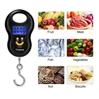 Подвесные кухонные весы, Точный Цифровой безмен для рыбалки, багажа, путешествий, максимальный вес 50 кг X 10 г