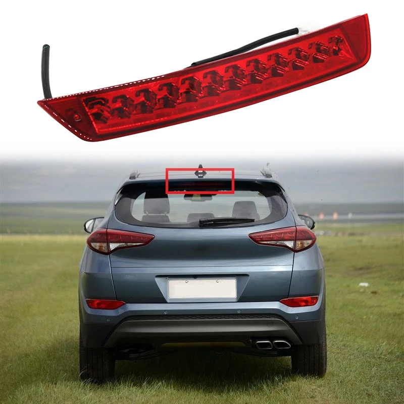 

Задний третий стоп светильник 92700-D3000 для автомобиля с высоким креплением, стоп-сигнал, красная лампа для Hyundai Tucson 2015-2019