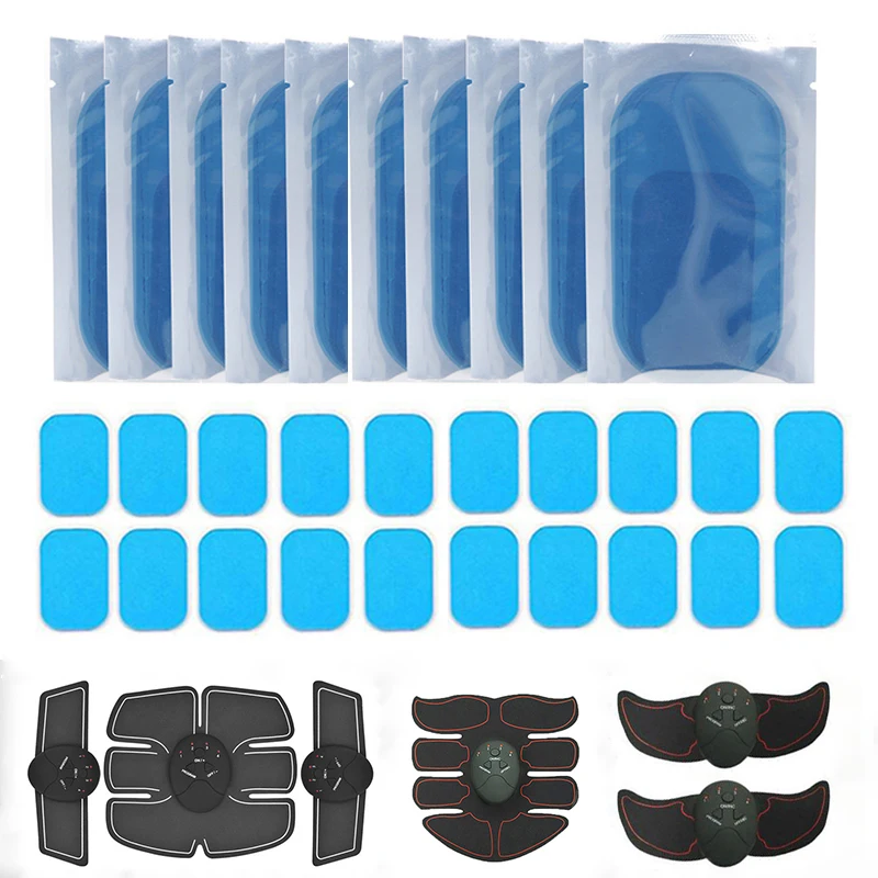 

Gel Pads for EMS Hip And Abdominal ABS Trainer Weight Loss Muscle Stimulator Exerciser Replacement Massager Gel Patch