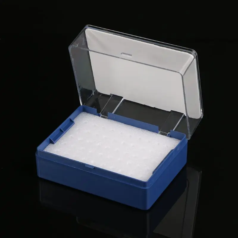 Пластиковый ящик для хранения G8DA с пенопластом органайзер фрезерных резцов 50