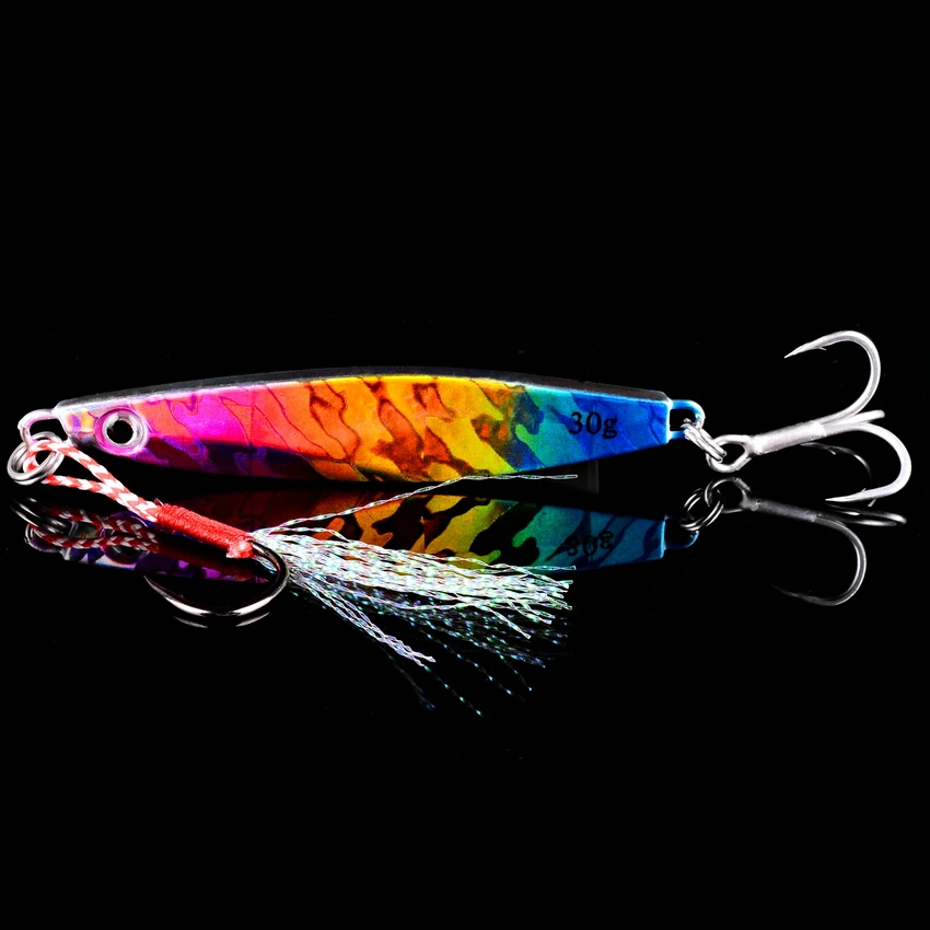 

12pcs Metal Jig 7g 12g 17g 22g 30g 40g Jigging lure Shore Casting Spoon Saltwater SinkingFishing lure Bit Artificial Bait