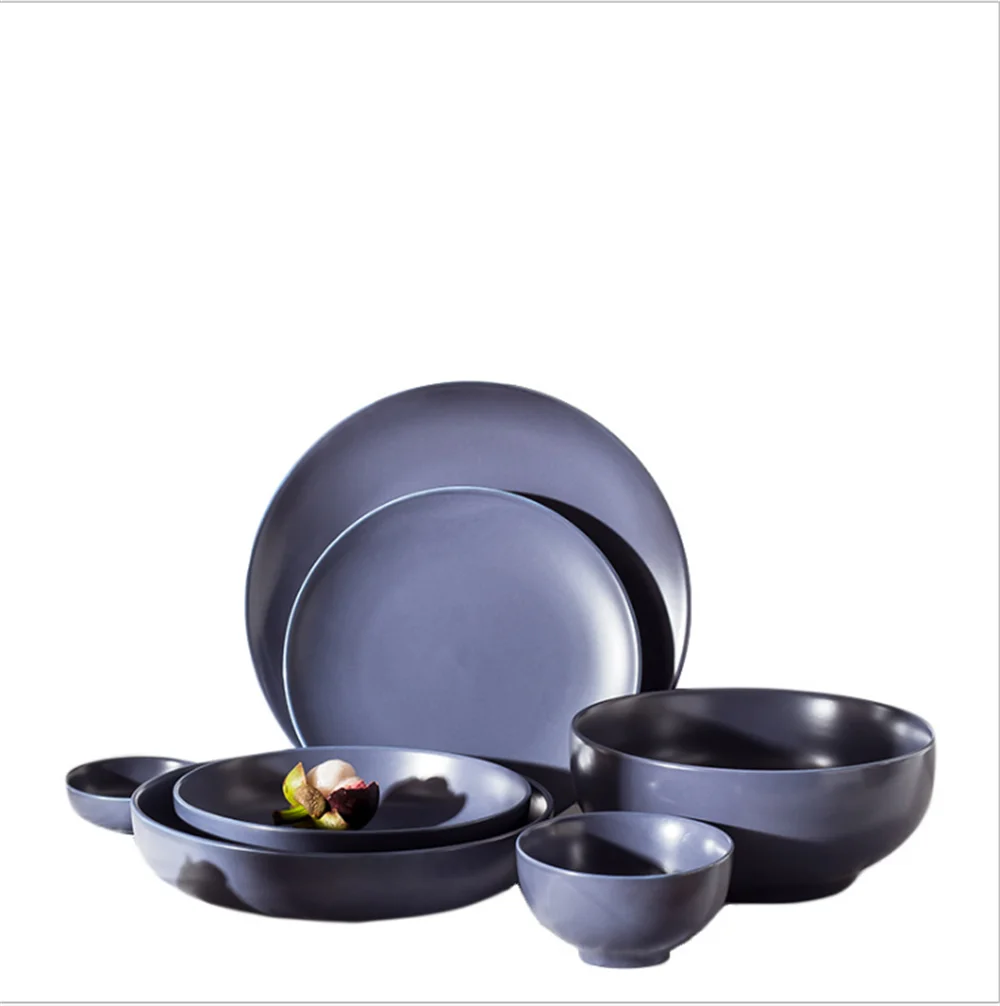 Набор керамических дисков для пасты пиццы в западном стиле | Дом и сад