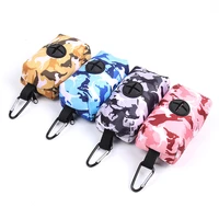 pet dogs chest harness set reflective camouflage breathable printed chest harness dog bow collar pet supplies storage bag