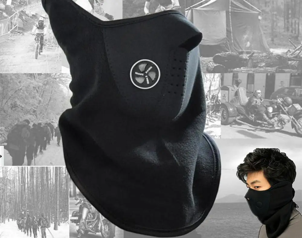 Для активного спорта ветрозащитные теплые зимние шеи мотоциклетная маска для