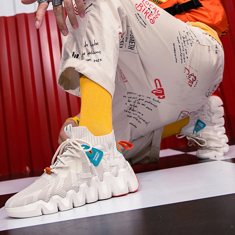 

The Big Wave of The First Crazy Running Casual Shoes Leisure Comfort Fashion Simplicity Youth Trend Sneakers Men