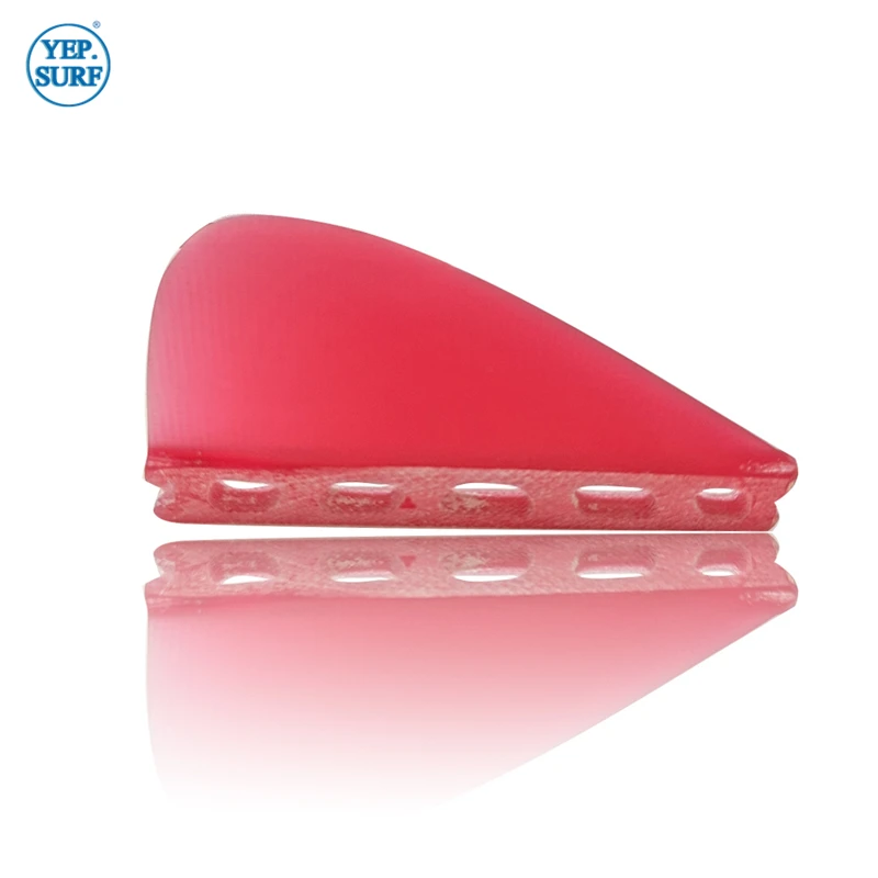 Серфинг с веслом гребень центр Kneel Fin стекловолокно красный/синий/черный плавники