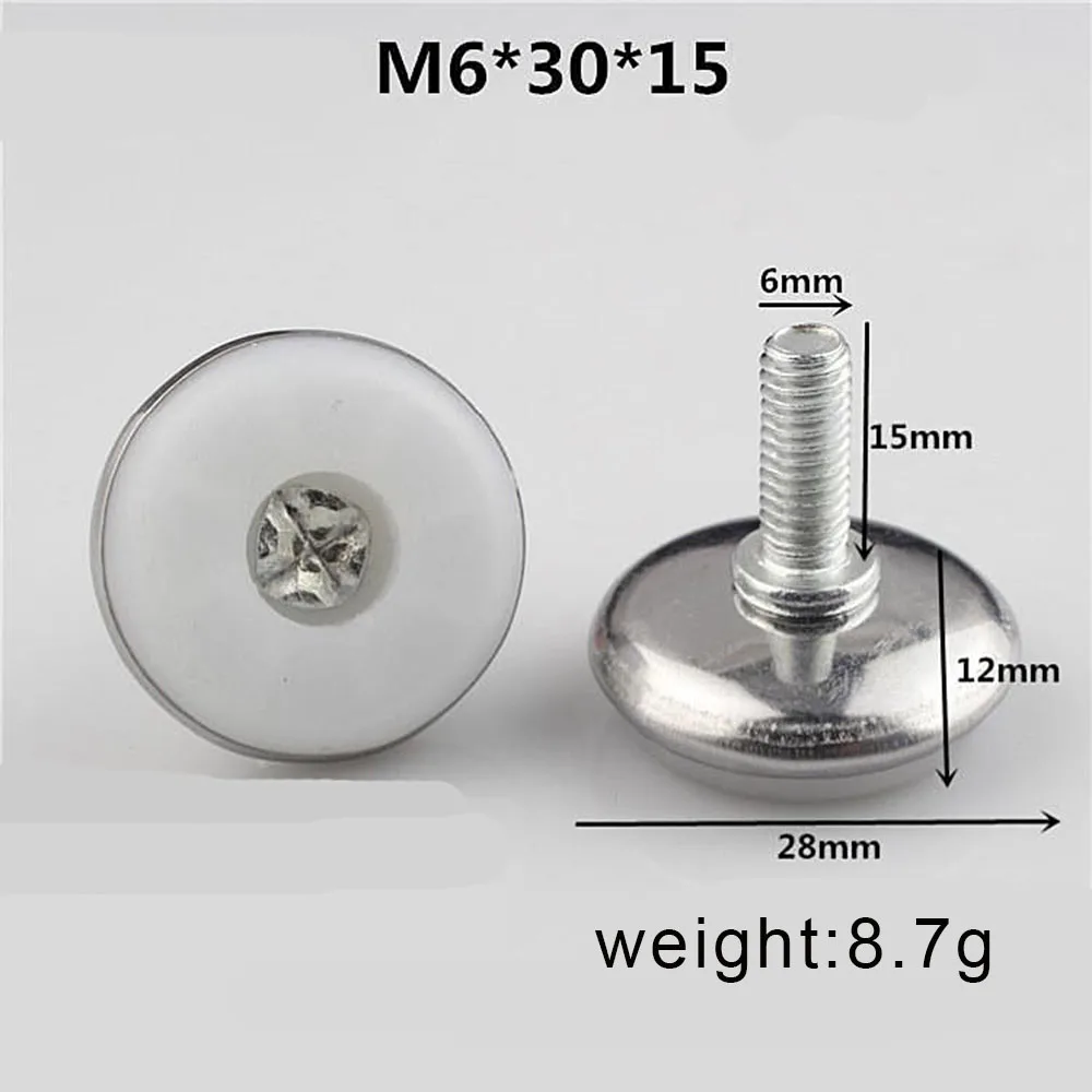 10 шт. болт для ножек стула защиты пола мебели подушечки диван шкаф регулируемый