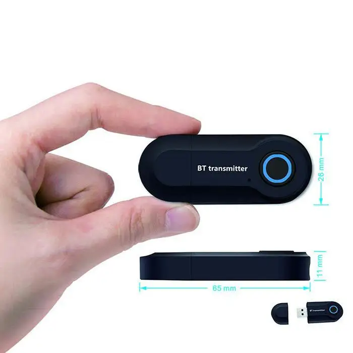 Bluetooth передатчик с разъемом 3 5 мм аудио адаптер беспроводной 4 0 стерео для