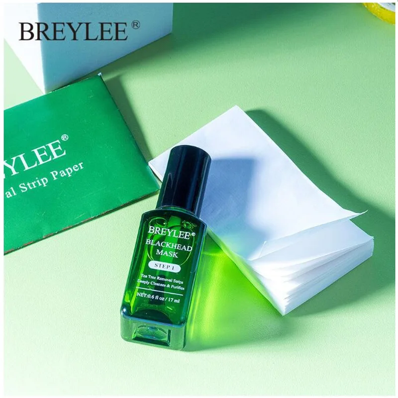 BREYLEE черная маска для лица средство удаления угрей лечение акне сыворотка усадка