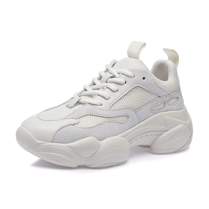 

New Dad shoes womens sneakers shoes 2019 fashion thick bottom mesh breathable ins casual shoes women designers tenis feminino