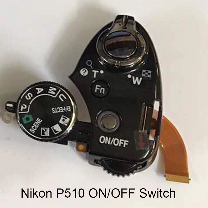 

For Nikon P510 Shutter Button ON/OFF Switch With Camera Repair Parts
