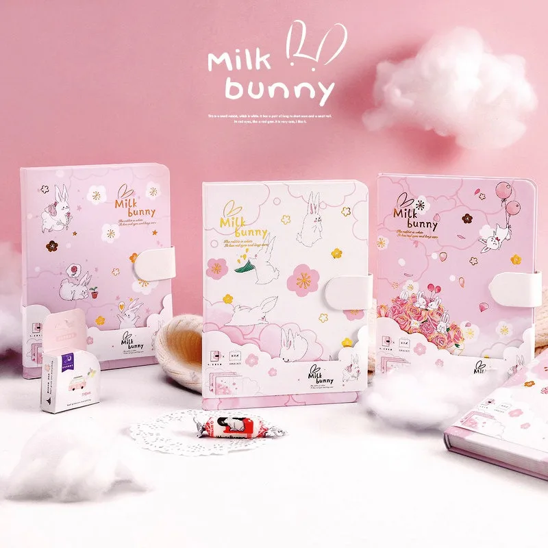 &quotMilk Bunny&quot милый жесткий чехол дневник для девочек красивое Рисование ноутбука
