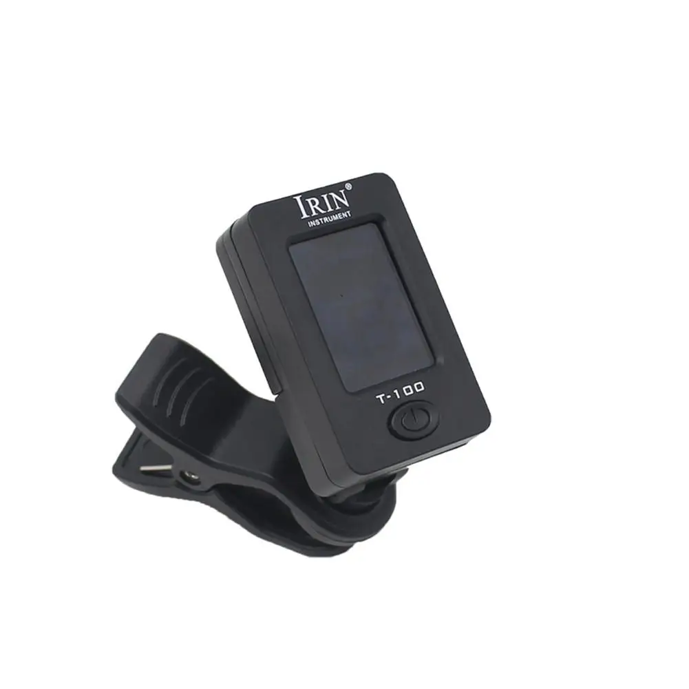 Универсальный тюнер IRIN T-100 ЖК-дисплей для хроматической акустической гитары