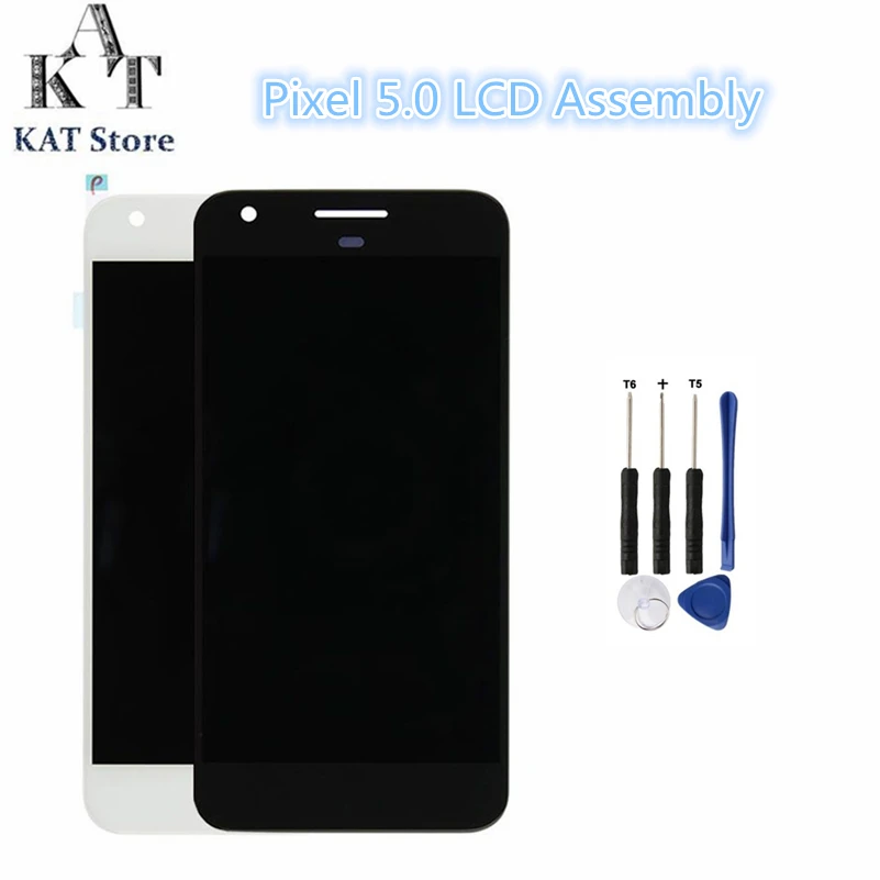 5 0 дюймовый сенсорный ЖК дисплей KAT для Google Pixel в сборе лучшее послепродажное