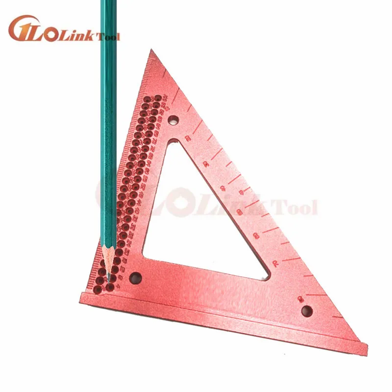 90 градусов Точная деревообрабатывающая линия Scriber треугольная линейка
