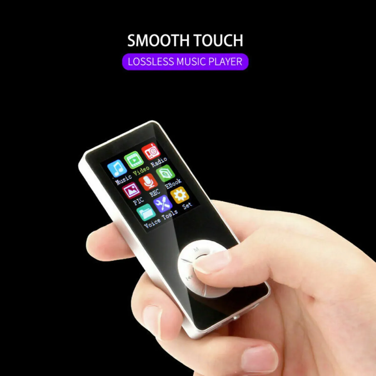 MP4 плеер с bluetooth Mp3 Mp4 музыкальный плеер портативный Mp4 медиа тонкий 1,8 дюймов fm-радио видео HIFI колонки 32 Гб