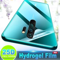 25d front back hydrogel film for xiaomi redmi note 8 t 7 pro mi note 10 k20 k30 screen protector for mi 9t pro 9 lite a3 9pro