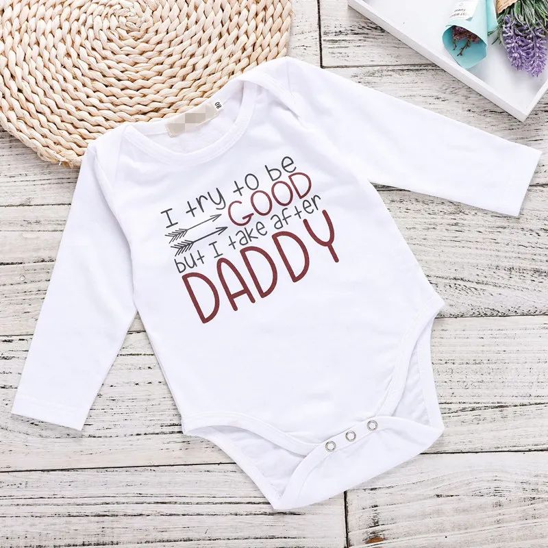 Боди с длинными рукавами для маленьких мальчиков Комбинезон девочек осенняя