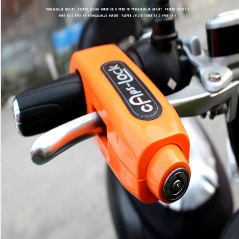 Замок для велосипеда и мотоцикла Противоугонный замок на руль с сигналом